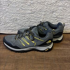 The North Face Men's Gray and Yellow Trail Shoes